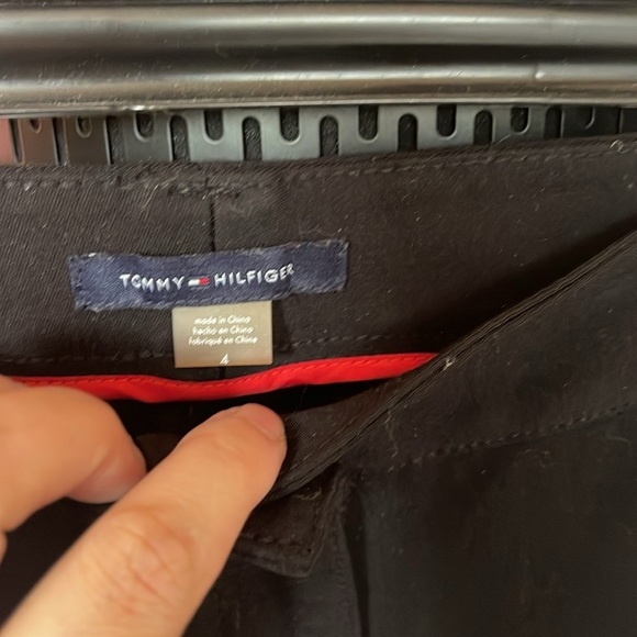 Black Slim Fit Pants Tommy Hilfiger suit pants - Picture 5 of 6